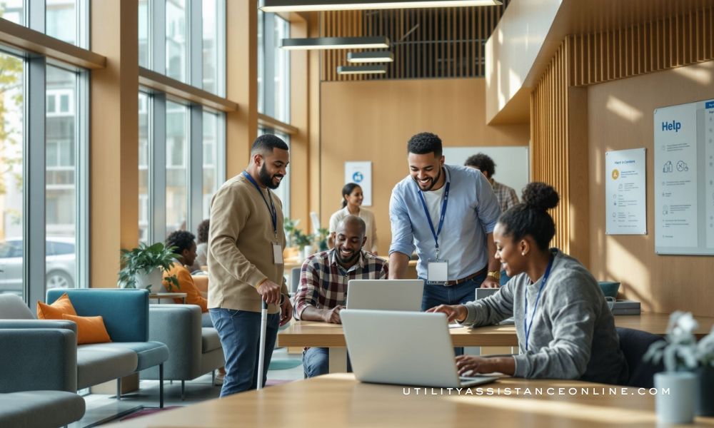 Accessible utility assistance services