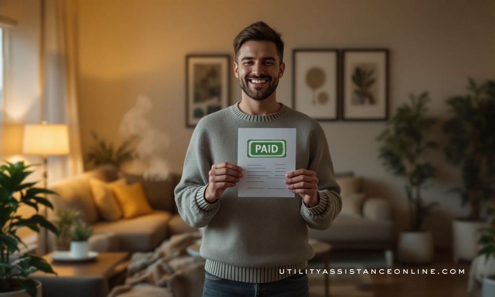 Relief after utility bill assistance