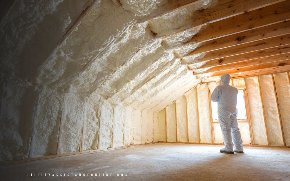 Attic insulation LADWP