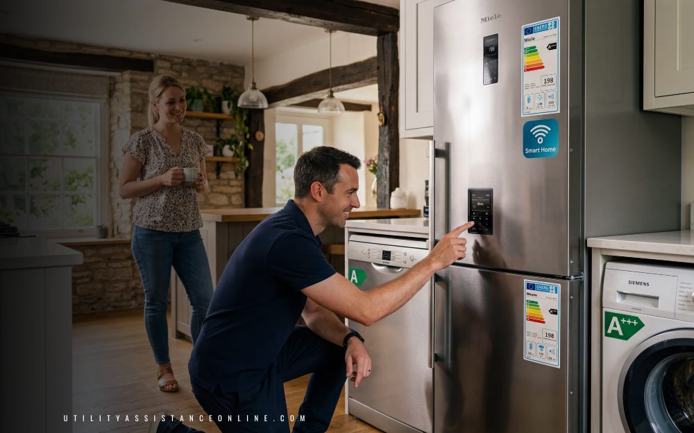 Energy efficient appliances in a renovated home