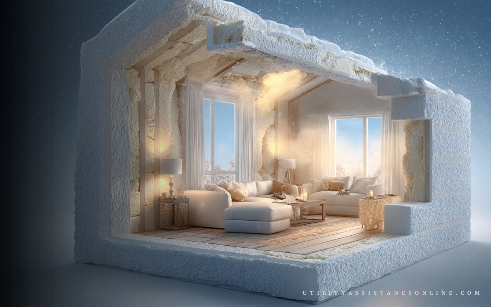 Energy savings with closed-cell foam insulation in a residential building