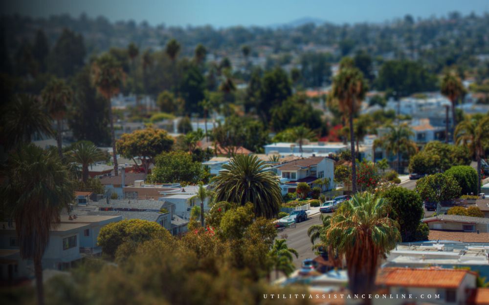 San Diego neighborhood served by utility assistance programs